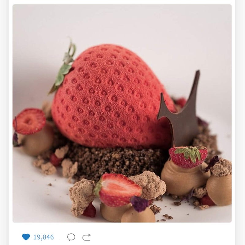 OCPO KITCHEN Strawberry Silicone Mold for Baking Mousse Cake, French Fruit Dessert, Pastry, Chocolate, Ice Cream, Cake Decoration Mold, 3D Strawberry Shape (15-Cavity) - Image 4